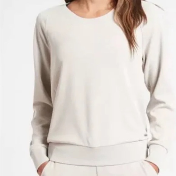 Athleta Seasoft Scoop Neck Sweatshirt Size 3X Style 982334 NWOT - Picture 1 of 3